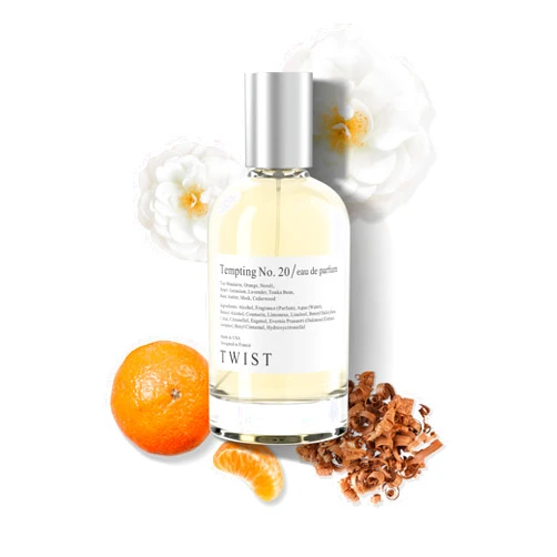 Twist Tempting No. 20 - Eau De Parfum Inspired by Chanel's Allure Homme Sport, Long-Lasting Perfume For Men, Paraben Free, Vegan, Clean Ingredients, Fragrance - Spray 100 ml | 3.4 fl. oz.