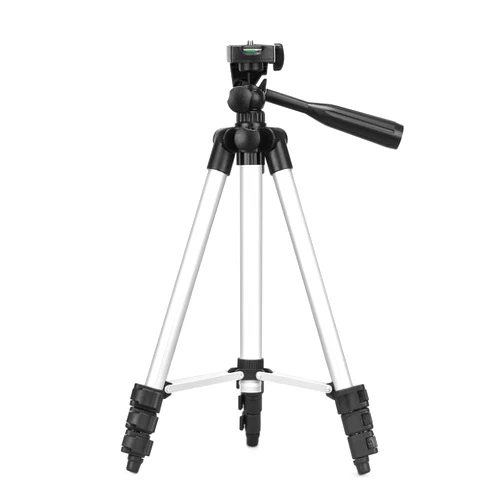 Tasofac Projector Camera Tripod, Professional Aluminum Tripod Stand for Mirrorless Camera/Cell Phone/Camcorder/Projector, with Phone Holder and Travel Bag