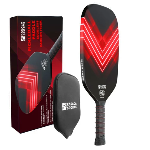 KASACA Pickleball Paddles, USAPA Carbon Fiber Pickleball Paddle with Pickle Ball Paddle Cover, Pickle Ball Raquette Pickle Ball Racket Edgeless Style