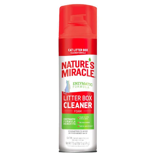 Nature's Miracle Litter Box Cleaner Foam