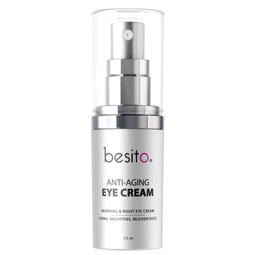 BESITO Anti Aging Eye Cream for Dark Circles and Puffiness, Eye Bags, Crow's Feet, Fine Lines, and Sagginess