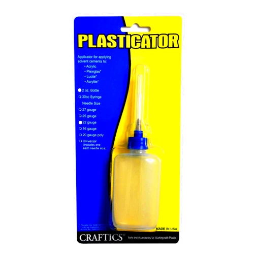Craftics 2oz Plasticator Bottle with 22ga Metal Needle (1106058)