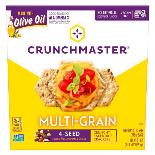 Crunchmaster Multi Grain Cracker (Pack Of 1) 21 Ounce