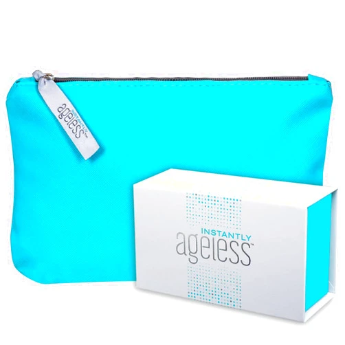 Instantly Ageless 25 Vials w/Free Quest Skincare Makeup Bag 25 Vial Box Set with Free Full Size Quest Skincare Makeup Bag
