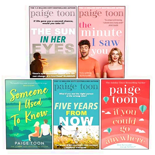By Paige Toon (Author) Paige Toon 5 Books Collection Set (Someone I Used to Know, The Minute I Saw You, The Sun in Her Eyes, Five Years From Now & If You Could Go Anywhere)