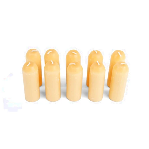 Morakniv UCO 12-Hour Natural Beeswax, Long-Burning Candles for Outdoor, Camping, Emergency, Survival - Candle Lantern, 10 Pack