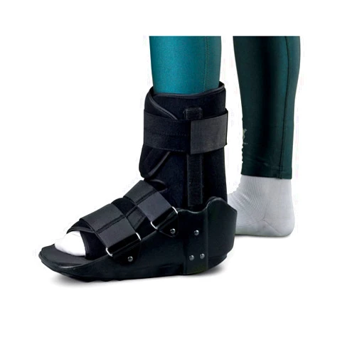 Medline ORT28200XL Standard Ankle Walkers, X-Large, Black