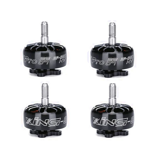 iFlight 4pcs XING-E Pro 2207 2450KV 4S Brushless FPV Motors for QAV FPV Freestyle Drone Quadcopter