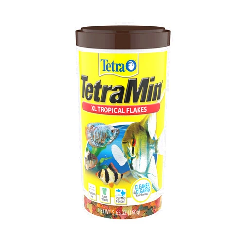 Tetra 16155 Min Large Tropical Flakes For Top/Mid Feeders, 5.65-Ounce