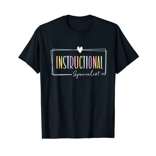 Instructional Specialist Retro Instructional Specialist Academic Specialist Teacher T-Shirt