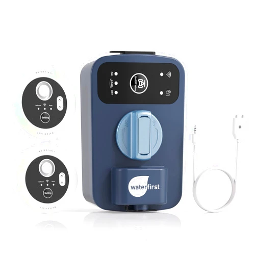 WaterFirst Dr.safeX Water Leak Detector for Home, Automatic Shutoff Sensor Wireless Connected, 3/4-Inch Pipe Compatible, Includes 2 Wireless Leak Sensors, Easy Installation, Protect from Water Damage