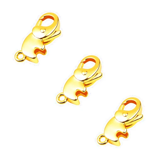 LOADR Lobster Clasp Opening Lobster Clasp Lock Necklace Connector Bracelet Extender Clasps for DIY Jewelry Repair Kit Bracelet Necklace Jewelry Closing(3Pcs)