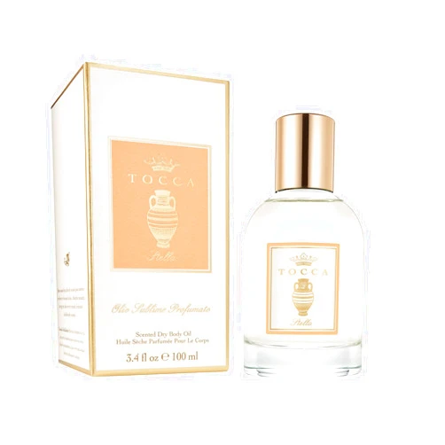 Tocca Stella Scented Dry Body Oil, 3.4 Fl Oz - Olio Sublime Profumato Body Fragrance Featuring Blood Orange, Freesia & Spicy Lily