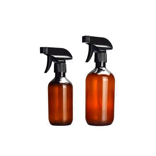 AKVLPGQK 1Pcs 300ml 500ml Spray Bottles Sub Bottling Plastic Multicolor Refillable Bottle Suitable for Travel Portable Refillable Makeup Perfumery (Color : Tan, Size : 300ml)