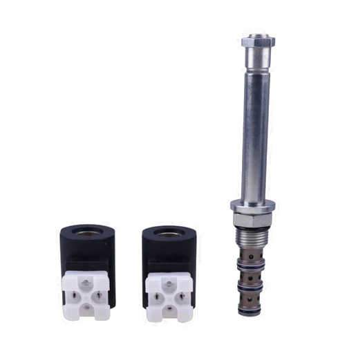 HVACSTAR 12V Solenoid Valve Cartridge SV10-47D-0-N-00 + 2PCS Coil 6356012 compatible with Hydraforce