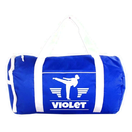KishKesh Personalized Sport/Gym Roll Duffel Bag - Martial Arts Female