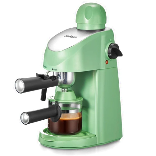 Yabano Espresso Machine, 3.5Bar Espresso Coffee Maker, Espresso and Cappuccino Machine with Milk Frother, Espresso Maker with Steamer (Green)