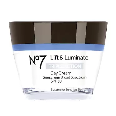 No7 Lift & Luminate Triple Action Day Cream SPF30 50ml