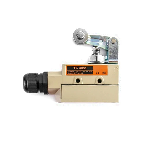 Aedanx TZ-6004 Limit Switch，Roller Plunger Sealed Limit Switch, 250v 15A，SPDT 1NO+1NC, IP67 Waterproof