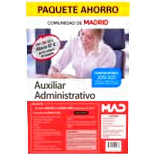 Spanish Edition by 7 EDITORES (Author), ROCIO CLAVIJO GAMERO (Author), JOSE MANUEL GONZALEZ RABANAL (Author), JUAN CARLOS USERO LOPEZ (Author), JOAQUIN MARTINEZ DEL FRESNO (Author), MANUEL VECINO CASTRO (Author), Carlos Tojeiro Alcalá (Author), CLARA INES CARRILLO PARDO (Author), FRANCISCO JESUS TORRES FONSECA (Author), ENCARNA ROJO FRANCO (Author), ELENA GARCIA FERNANDEZ (Author), Rafael Santiago Souto Fernández (Author), TERESA TORRES FONSECA (Author), JOSÉ LUIS GARRIDO VELA (Author), MAGALÍ RIERA ROCA (Author), FERNANDO BABI RUIZ (Author), FRANCISCO MANUEL CARREÑO RODRÍGUEZ (Author) & 15 more Auxiliar Administrativo Comunidad de Madrid. Ahorra 67 € (incluye Temarios 1 y 2; Test; Simulacros de examen; Supuestos prácticos y simulacros de ... acceso Curso Oro) 2º envío: 17/05/21