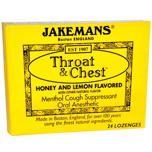 Jakemans Lozenge Thrt&Chst Hny&Lmn Mnth
