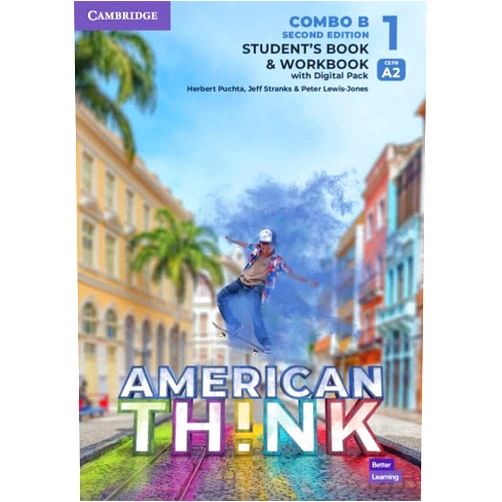 Herbert Puchta,Jeff Stranks,Peter Lewis-Jones Think Level 1 Student's Book and Workbook with Digital Pack Combo B American English