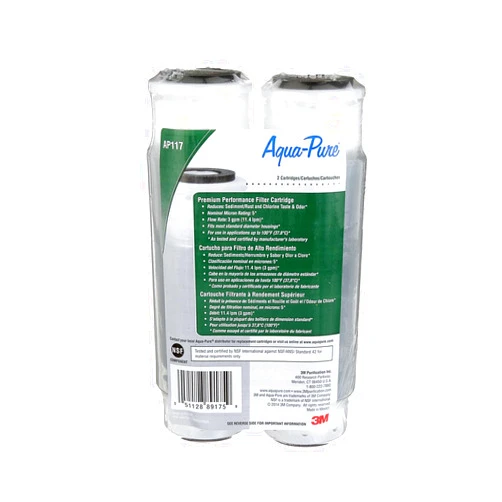 Aqua-Pure ap117 Model AP117NP 5541705 Whole House Standard Diameter Replacement Filter (Pack of 2)