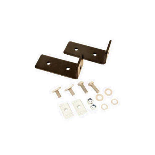 Perle Rhino Rack Universal Awning Bracket Kit - Channel Awning Mount, fits Most awnings Including The Sunseeker Range | 31111, Black, Suitable for up to 2.5m Awnings