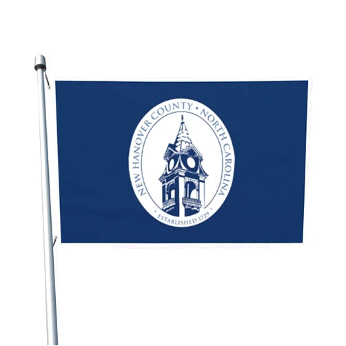 NUYOAII New Hanover County Flag Flags for Outside 3x5 Ft Double Sided Heavy Duty Polyester Flag for Home Yard Festival Outdoor Garden Decor Welcome Flags