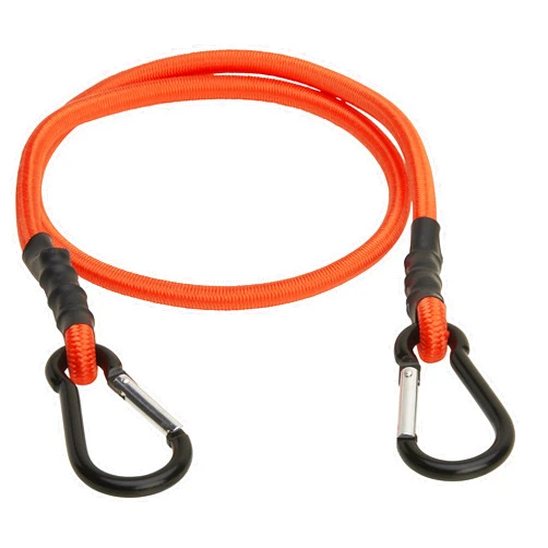 Keeper - 36” Carabiner Bungee Cord, 2 Pack - UV And Weather-Resistant