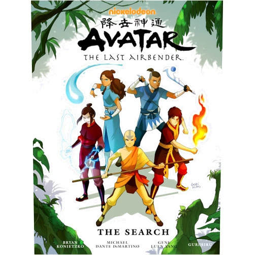Michael Dante DiMartino,Bryan Konietzko,Gene Luen Yang,Dave Marshall,Gurihiru Avatar: The Last Airbender, The Search