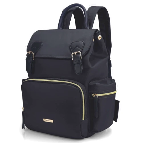 VS VOGSHOW Diaper Bag Backpack, Multifunction Stylish Travel Baby Bag Backpack with Crossbody Strap, Maternity Nappy Bag