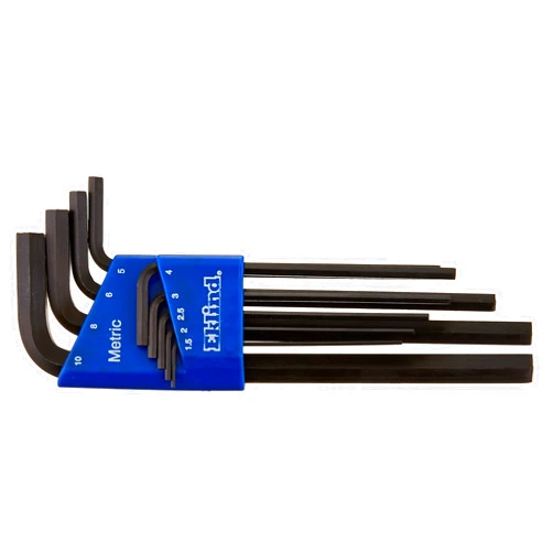Eklind Tool EKLIND 10609 Hex-L Key allen wrench - 9pc set Metric MM sizes 1.5-10 Long series