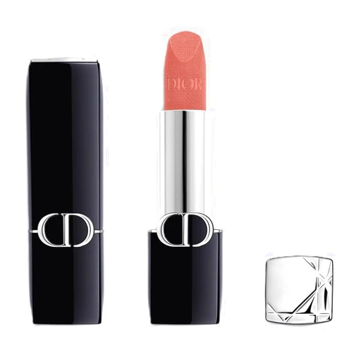 Dior Christian Dior Rouge Dior Velvet Lipstick - 100 Nude Look for Women - 0.12 oz Lipstick (Refillable)