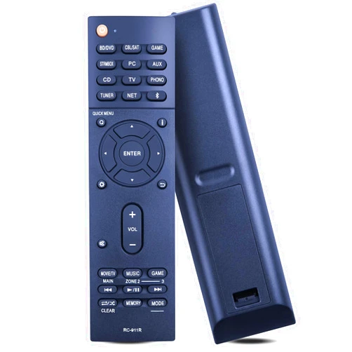 WDZP New RC-911R RC911R Remote Control for ONKYO AV Receiver. for HT-S7800 TX-NR555 TX-NR575 TX-NR585 TX-NR656 TX-NR686 TX-NR676 TX-NR757 TX-NR777 TX-NR787 TX-RZ610 ONKYO AV Receiver Remote Controller.