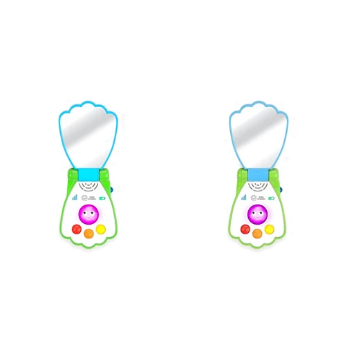 Baby Einstein Ocean Explorers Shell Phone Musical Toy Telephone, Ages 6 Months and up (Pack of 2)
