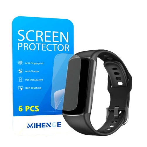 MIHENCE Screen Protector Compatible for Bestinn 1.58 Inches Fitness Tracker, HD Full Coverage TPU Protective Film for H32 1.58 Inches Fitness Tracker (6PCS)