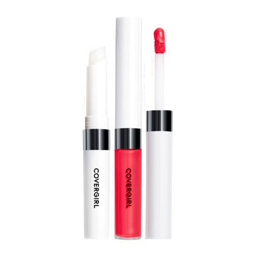 COVERGIRL Outlast All-Day Lip Color Custom Coral .13 Fl Oz (4.2 ml) (Packaging may vary), 2 Count