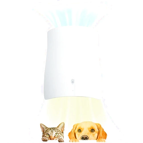 QAIS SUNSTAR QAIS-air-04, 1pk, Filterless Air Purifier for Medium Sized Room, 524 sq ft, 21 dB, Strong Odor Eliminator, Removes Cat Litter Box Ammonia, For Home Pets, Disinfect Virus and Bacteria
