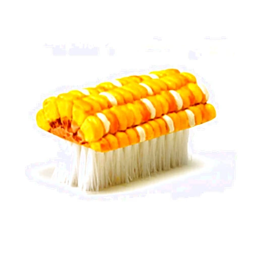 Norpro Soft Bristle Corn Silk Remover Brush, As Shown