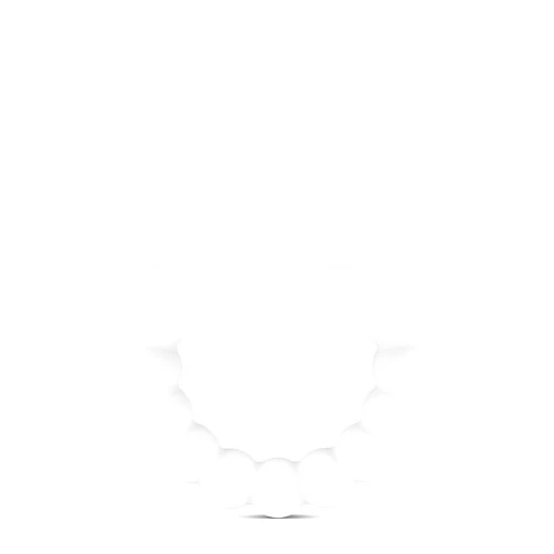 Ryan & Rose Cutie PAT Pacifier Teether (Bulb, White)