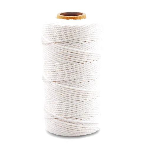 Junxia Butchers Cotton String Twine for Cooking, 328 Ft Kitchen Twine for Cooking Meat, Roasting, 2mm Whtie Twine String for Crafts, Gift Wrapping
