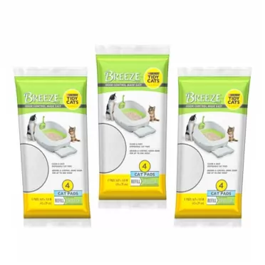 Tidy Cats Tidy Cat Breeze Cat Pads 4 / Pack, 3 Packs