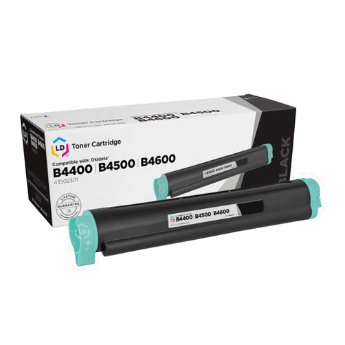LD Compatible Toner Cartridge Replacement for Okidata 43502301 Type 9 (Black)