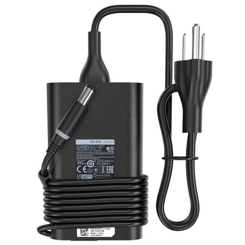 Amguog 65W Laptop Charger Compatible with Dell Latitude E7450 E7440 E7240 E7250 E6440 E6540 E5440 E5540 E6430 E6420 E6530 E5450 E5550 E6410 E6510 E6400 E6500, 19.5V 3.34A AC Adapter Power Cord, 7.4mm Pin