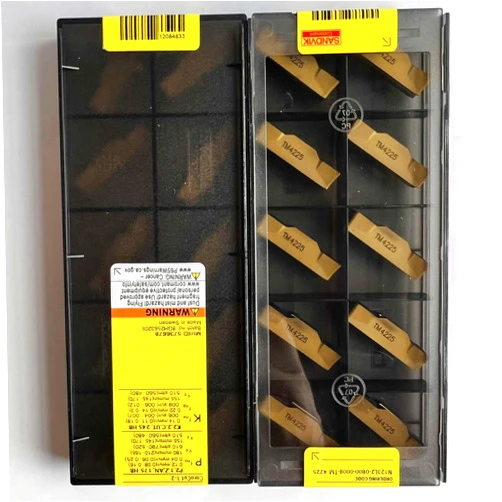 Generic N123L2-0800-0008-TM 4225 /Carbide CNC Blade 10 Pieces