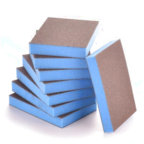EORTA 8 Pcs Magic Cleaning Sponges Multi-Use Heavy Duty Scrub Scouring Eraser Pads with Carborundum Non-Scratch Emery Cleaner for Kitchen, Bathroom, Pots, Pans, Sinks