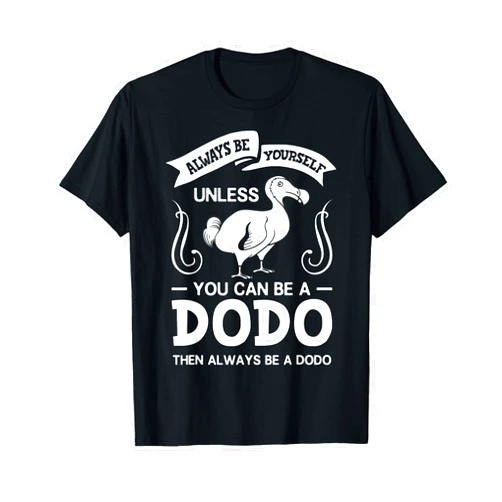 Dodo Bird Lover Gifts Dodo Bird Gift Skeleton Madagascar T-Shirt