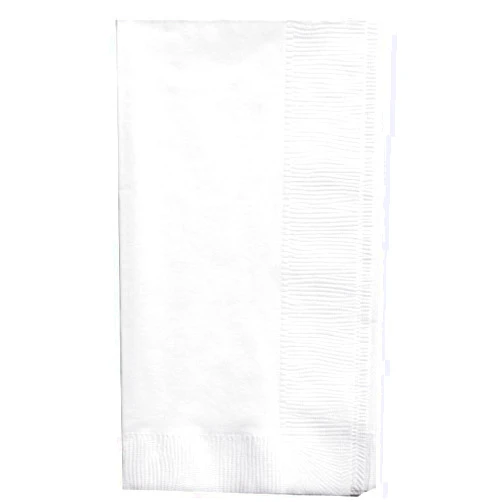 Perfectware 2 Ply Dinner Napkin White- 100 2-Ply White Dinner Napkins, 3