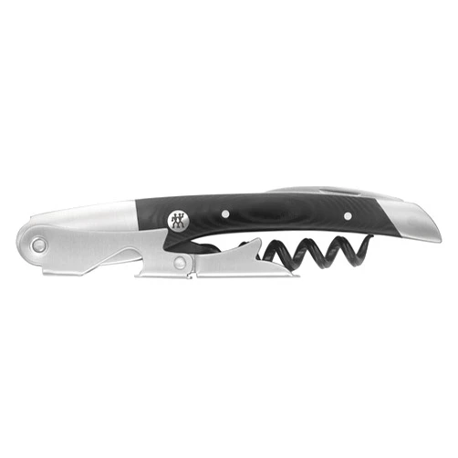 ZWILLING Henckels Sommelier Accessories Classic Waiter's Corkscrew with Micarta Handle, Stainless Steel